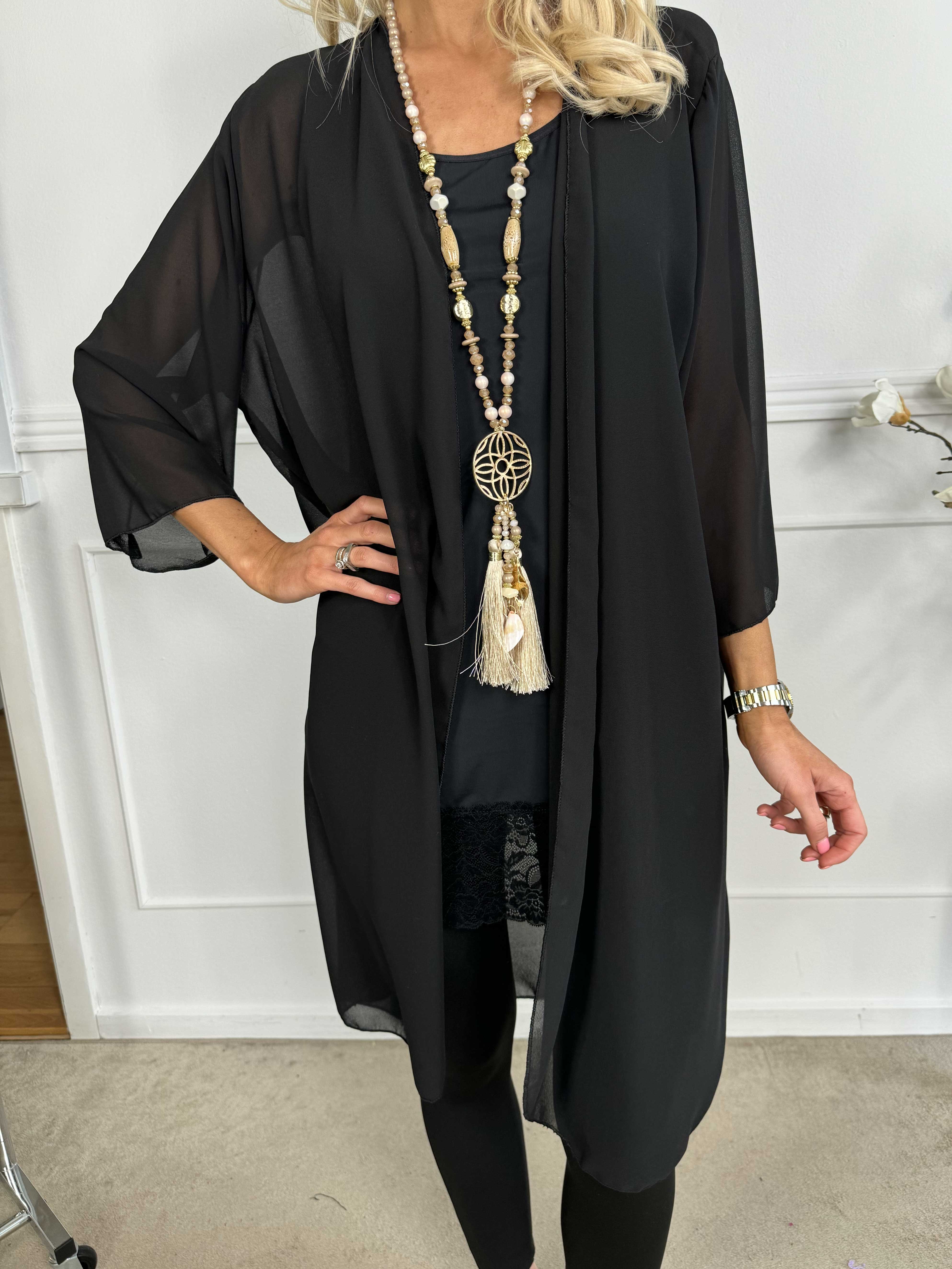 Christina - Let semitransparent cardigan